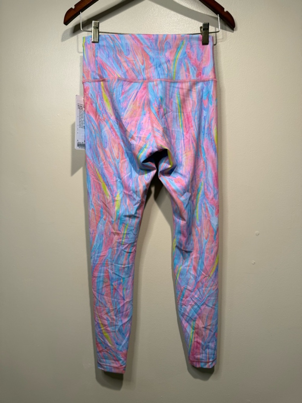 NWT Lululemon Wunder Train High-Rise Tight 28” Prism Marble Multi Size 8 - Picture 5 of 10